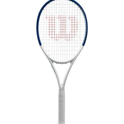 Wilson US Open Clash 100 V2 tennisracket white blue< Tennisracket