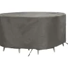 Winza Outdoor Covers  Premium tuinset hoes ø 200 x 85 cm grey< Tuinmeubelhoezen