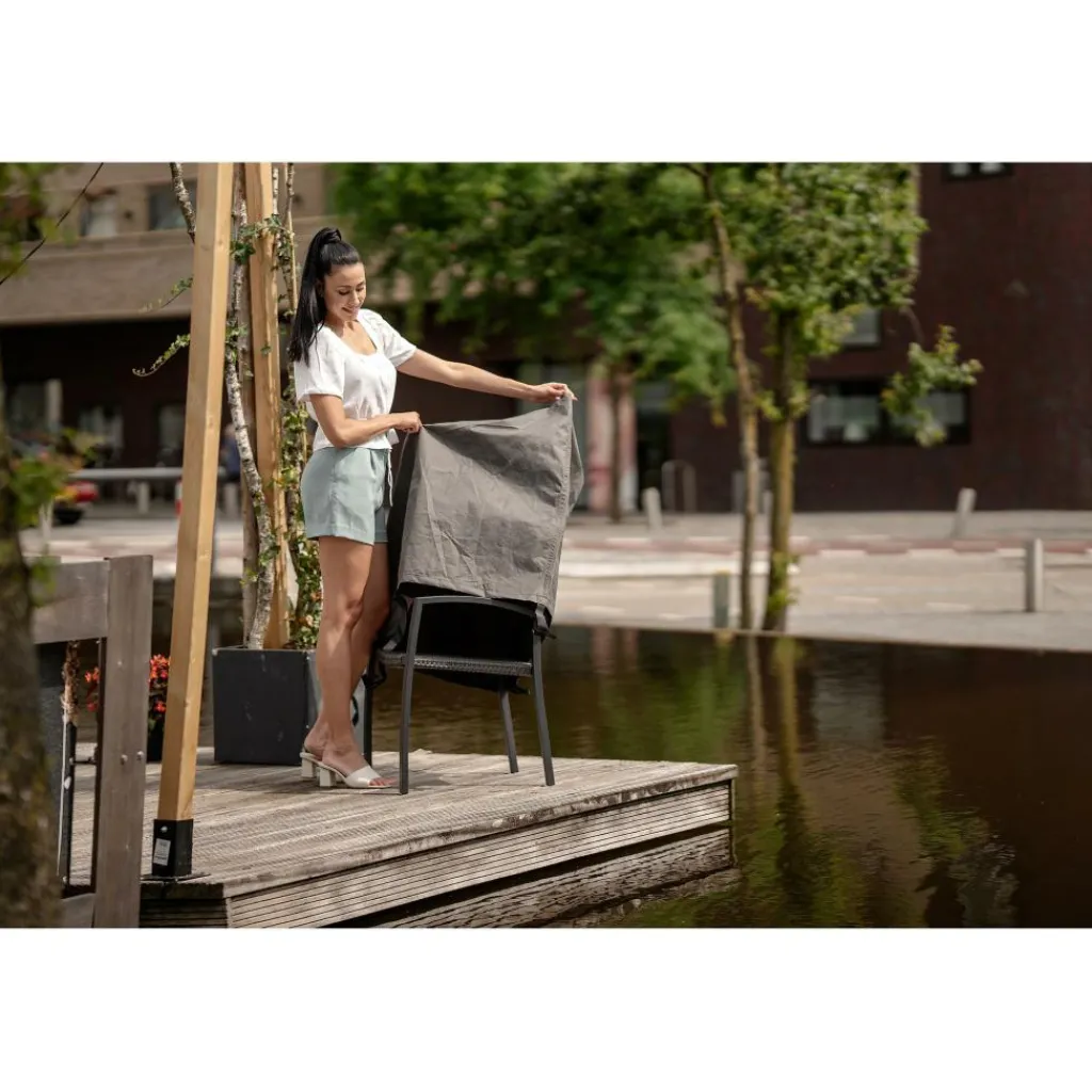 Winza Outdoor Covers Premium beschermhoes stapelstoelen 66 x 66 x 128< Tuinmeubelhoezen