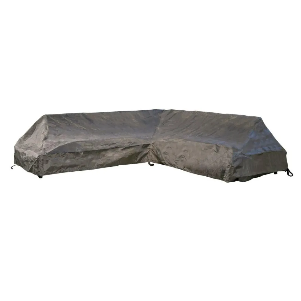 Tuinmeubelhoezen-Winza Outdoor Covers Premium loungeset hoes 295 x 295 x 94 grijs