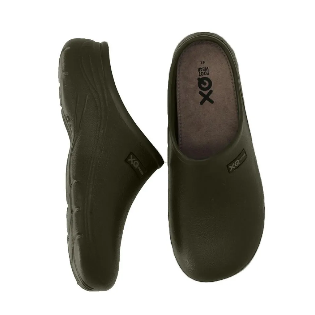 XQ 000121981001 klompen heren groen< Schoenen