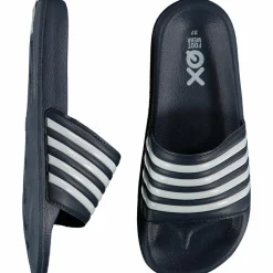 Badslippers|Slippers-XQ 000125994005 slippers dames navy white