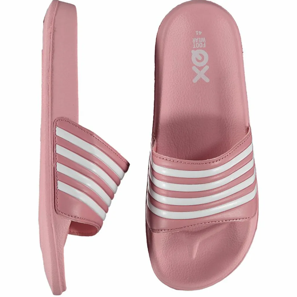 Badslippers|Slippers-XQ 000125994005 slippers dames pink white