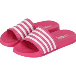 XQ 000133894006 slippers junior fuchsia white< Badslippers|Slippers