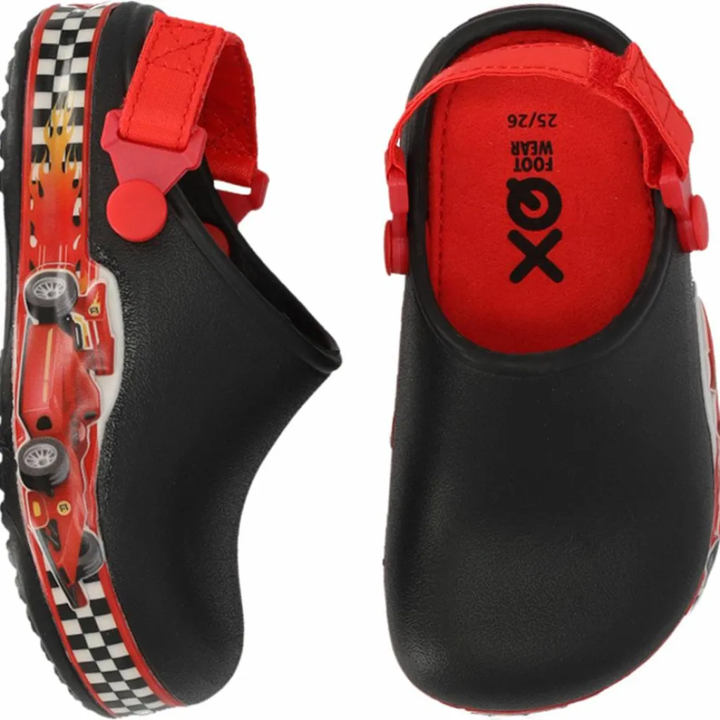 Schoenen-XQ Race klompen junior black