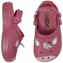 XQ Unicorn klompen junior roze< Schoenen