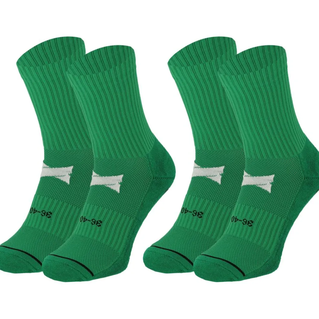 Xtreme Sockswear Grip voetbalsokken green 2-pack< Voetbalkleding