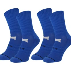 Voetbalkleding-Xtreme Sockswear Grip voetbalsokken kobalt blue 2-pack