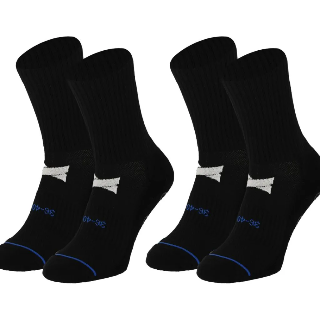 Xtreme Sockswear Grip voetbalsokken black 2-pack< Voetbalkleding