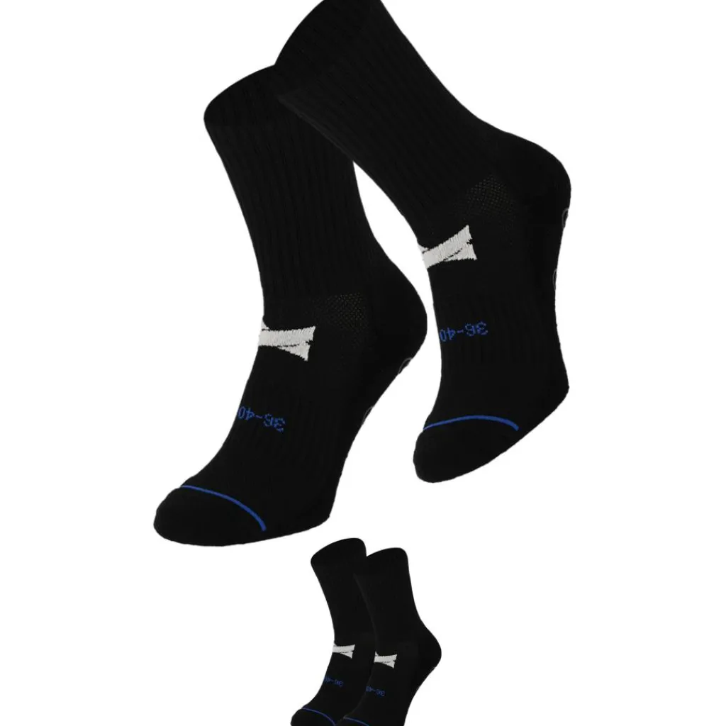 Xtreme Sockswear Grip voetbalsokken black 2-pack< Voetbalkleding