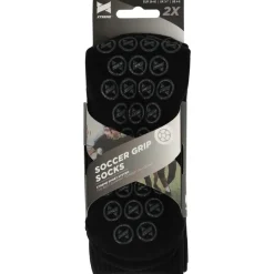 Xtreme Sockswear Grip voetbalsokken black 2-pack< Voetbalkleding