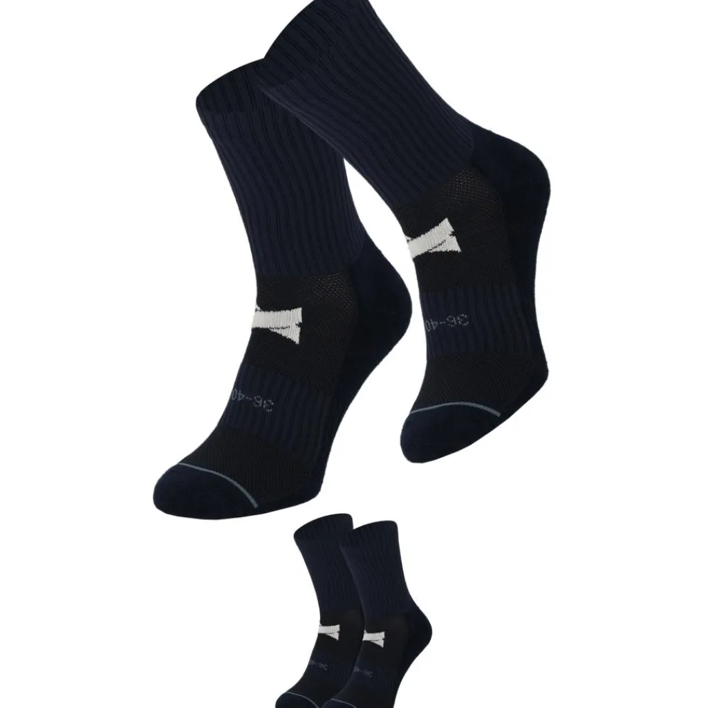 Voetbalkleding-Xtreme Sockswear Grip voetbalsokken navy 2-pack