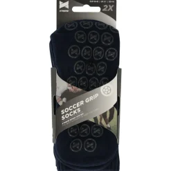 Voetbalkleding-Xtreme Sockswear Grip voetbalsokken navy 2-pack