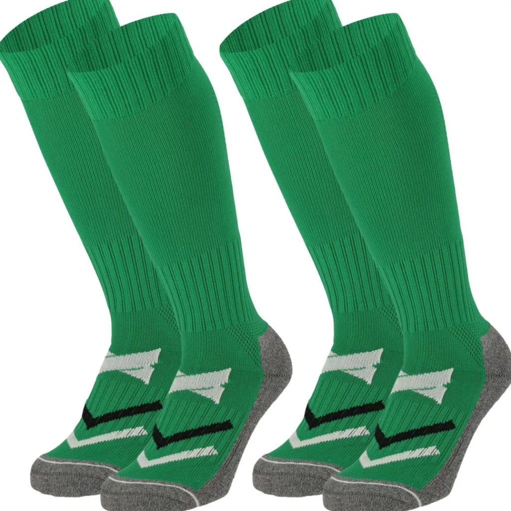 Voetbalkleding-Xtreme Sockswear Pro Soccer voetbalsokken green 2-pack