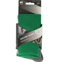 Voetbalkleding-Xtreme Sockswear Pro Soccer voetbalsokken green 2-pack