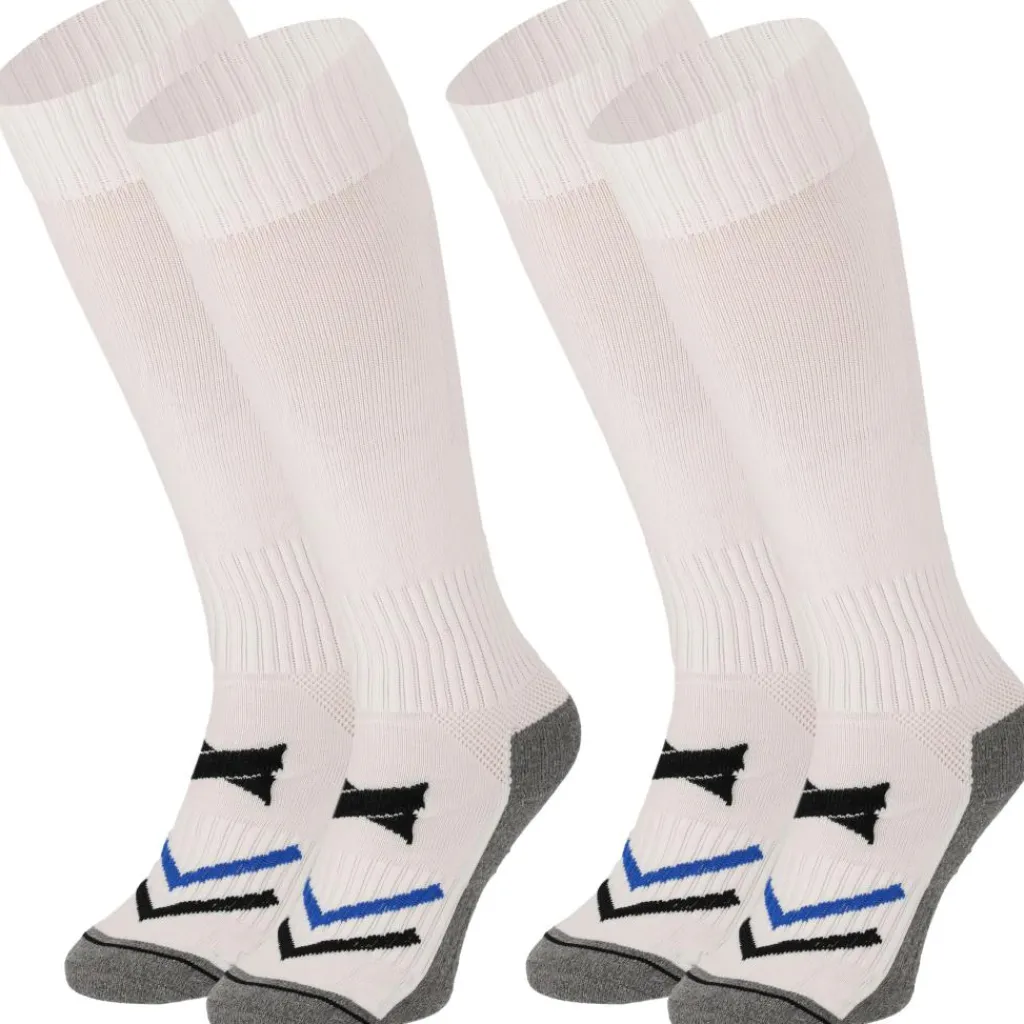 Xtreme Sockswear Pro Soccer voetbalsokken white 2-pack< Voetbalkleding