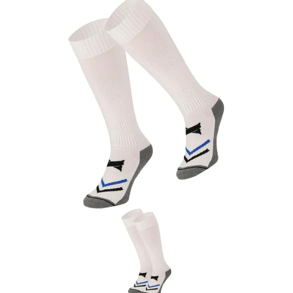 Xtreme Sockswear Pro Soccer voetbalsokken white 2-pack< Voetbalkleding