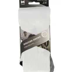 Xtreme Sockswear Pro Soccer voetbalsokken white 2-pack< Voetbalkleding