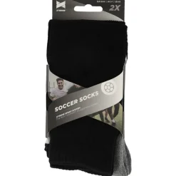 Xtreme Sockswear Pro Soccer voetbalsokken black 2-pack< Voetbalkleding