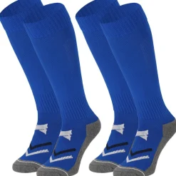 Voetbalkleding-Xtreme Sockswear Pro Soccer voetbalsokken kobalt blue 2-pack