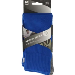 Voetbalkleding-Xtreme Sockswear Pro Soccer voetbalsokken kobalt blue 2-pack