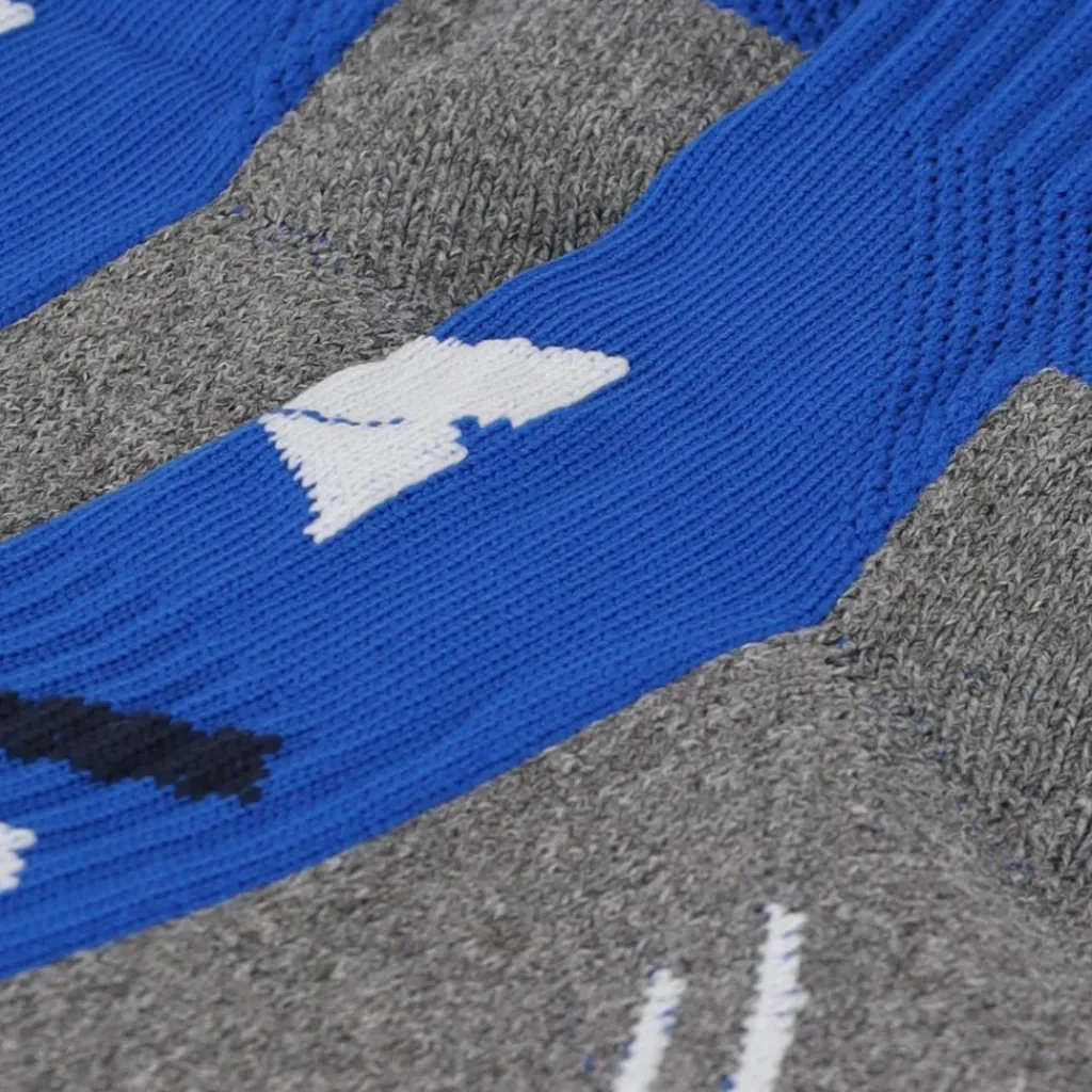 Voetbalkleding-Xtreme Sockswear Pro Soccer voetbalsokken kobalt blue 2-pack