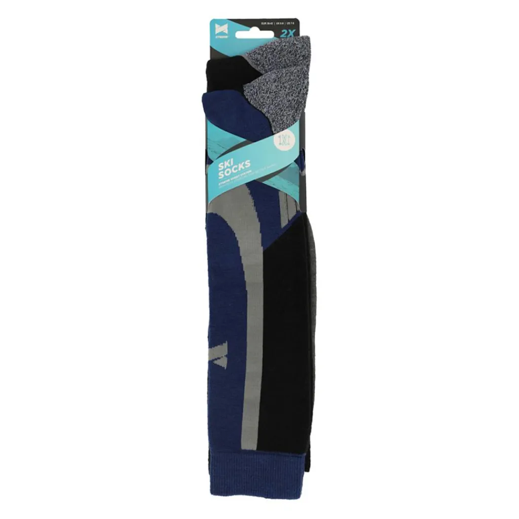 Xtreme Sockswear skisokken blue 2-pack< Skisokken|Snowboardsokken
