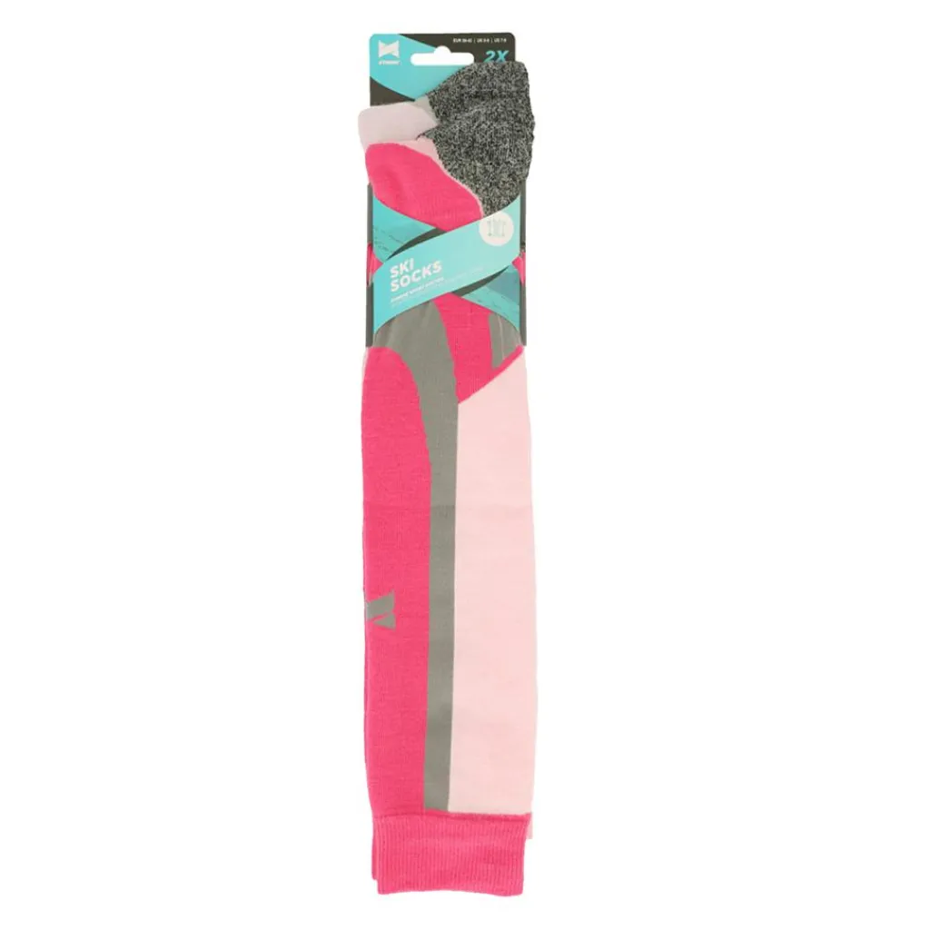 Skisokken|Snowboardsokken-Xtreme Sockswear skisokken pink 2-Pack