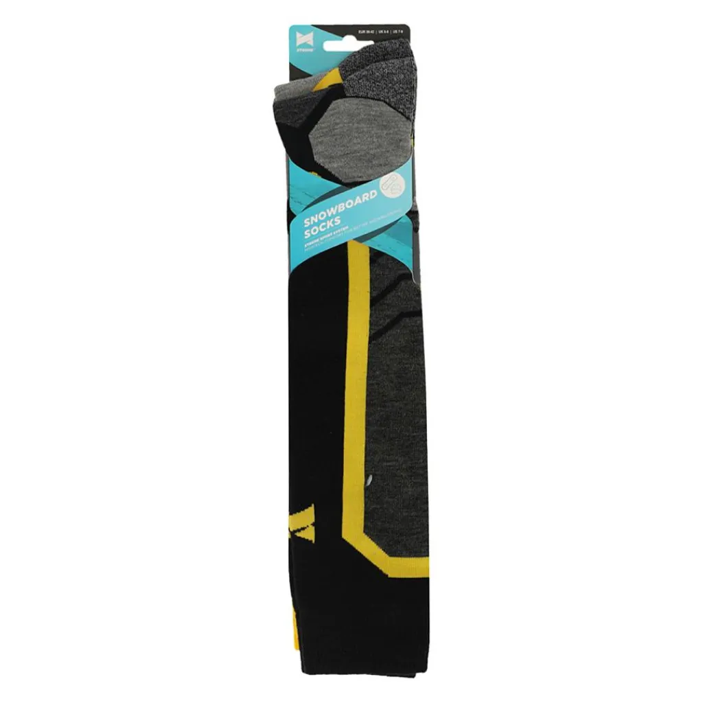 Skisokken|Snowboardsokken-Xtreme Sockswear snowboardsokken heren multi yellow 2-pack