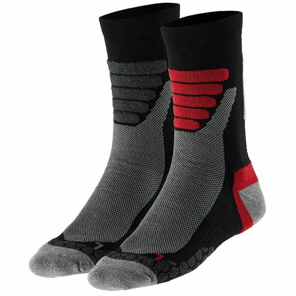 Wandelsokken|Wandelsokken-Xtreme Sockswear Wandelsokken multicolour red 2-pack