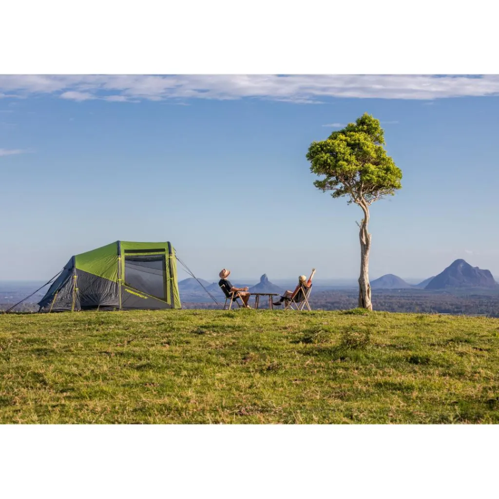 Zempire EVO TS V2 opblaasbare tent green< 4-Persoons Tent|Tunneltenten