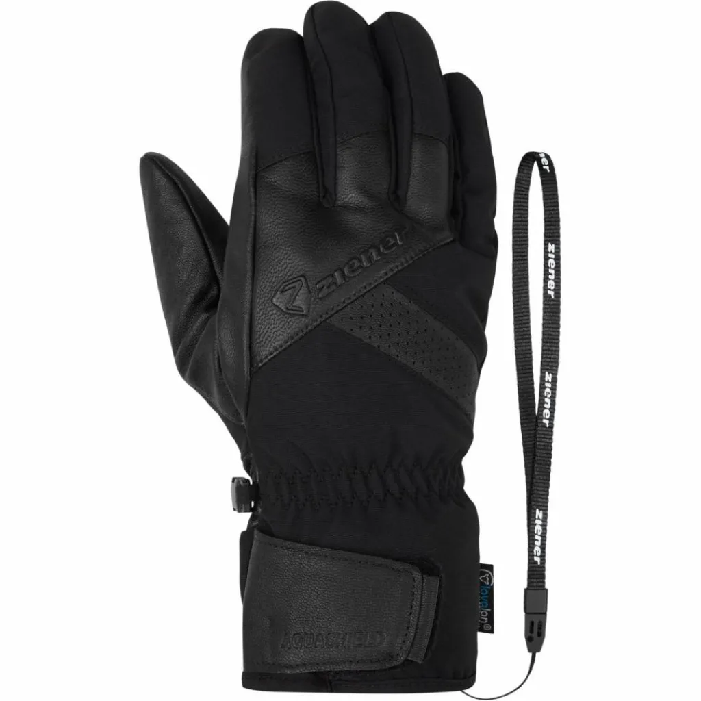 Handschoenen & Wanten|Wintersport-Ziener Getter-Z AS AW handschoenen heren black
