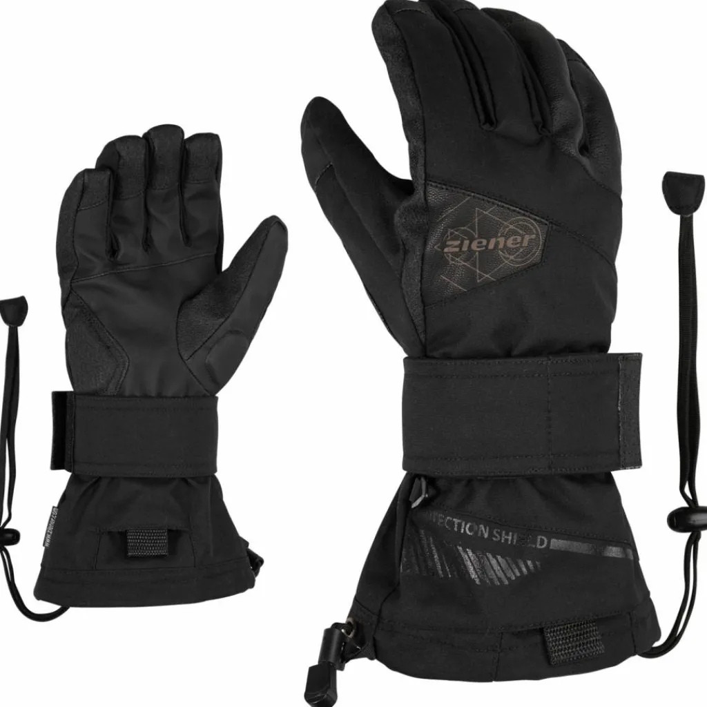 Ziener Maximus AS handschoenen heren black< Handschoenen & Wanten|Wintersport