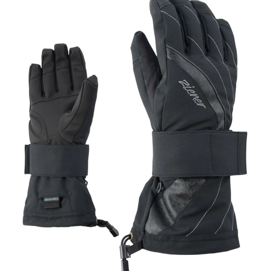 Ziener MILANA AS handschoenen dames black< Handschoenen & Wanten|Wintersport