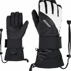 Handschoenen & Wanten|Wintersport-Ziener MILANA AS handschoenen dames black structure white