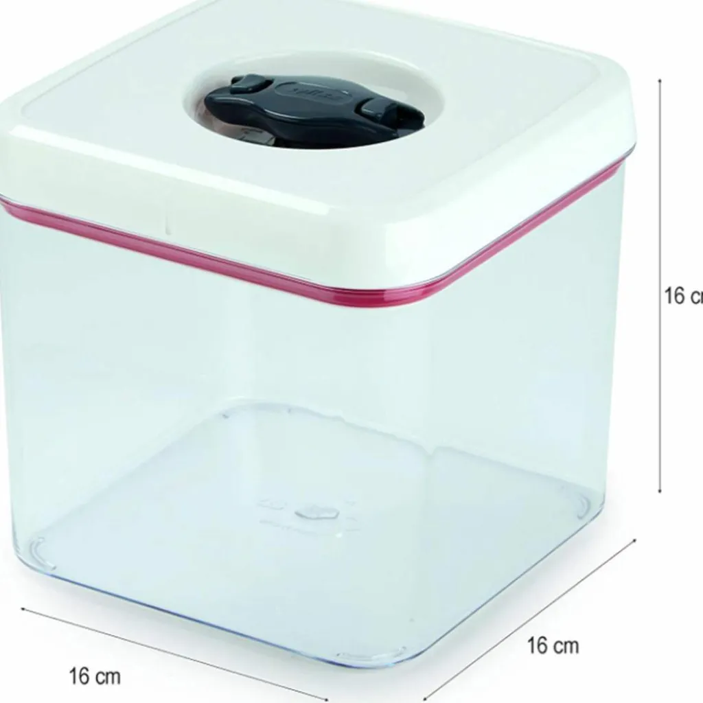 Zyliss Twist & Seal vershouddoos 2,48 liter transparant< Vershouddozen